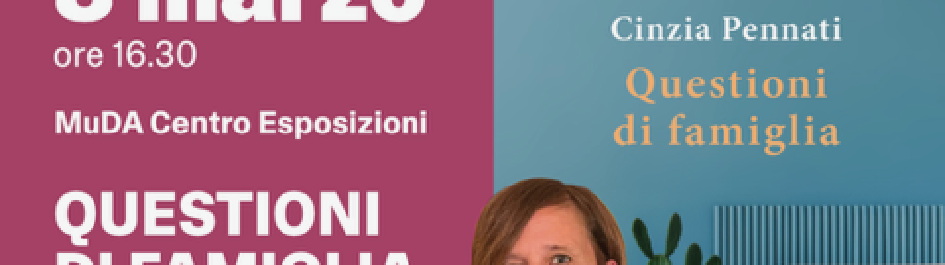 Presentazione del libro Questioni di famiglia di Cinzia Pennati al MuDA - 8 marzo